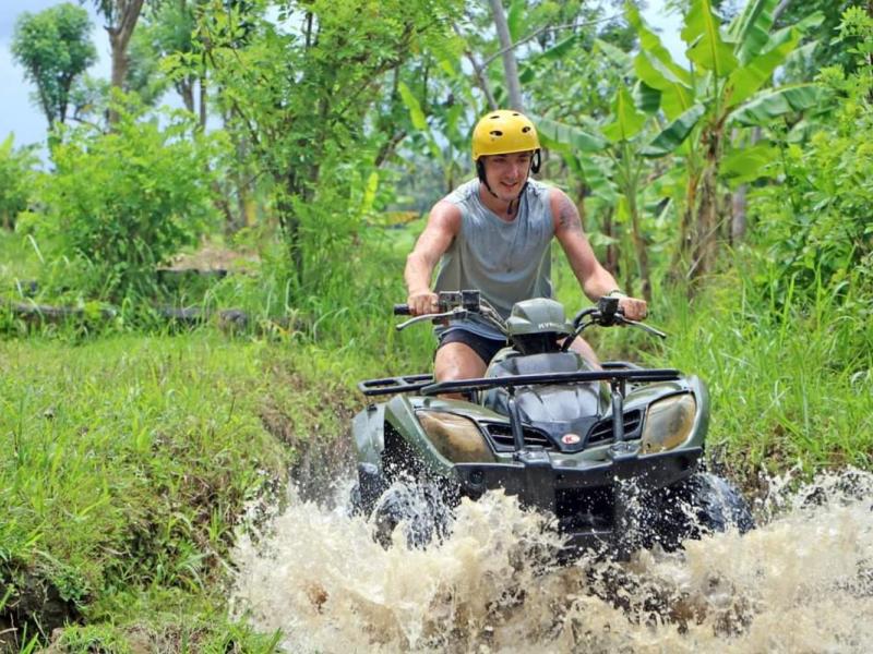 Bali ATV Quad Bike and Ubud Monkey Forest Tour